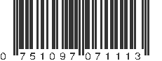 UPC 751097071113