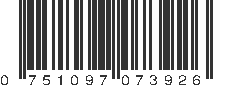 UPC 751097073926