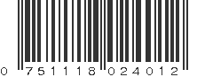 UPC 751118024012