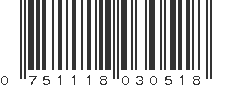 UPC 751118030518