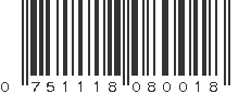 UPC 751118080018