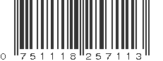 UPC 751118257113