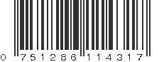 UPC 751286114317