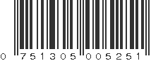 UPC 751305005251