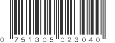 UPC 751305023040