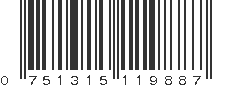 UPC 751315119887