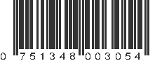 UPC 751348003054