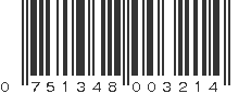 UPC 751348003214