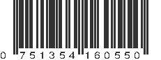 UPC 751354160550