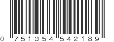 UPC 751354542189