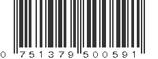 UPC 751379500591