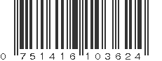 UPC 751416103624