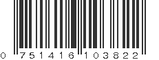 UPC 751416103822