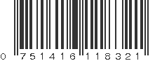 UPC 751416118321