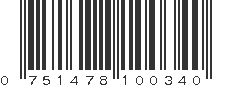 UPC 751478100340