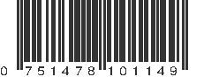 UPC 751478101149