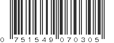 UPC 751549070305