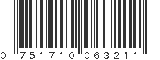 UPC 751710063211