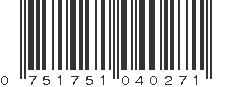 UPC 751751040271