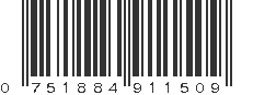 UPC 751884911509