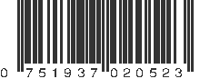 UPC 751937020523