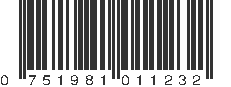 UPC 751981011232