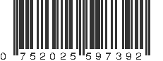 UPC 752025597392