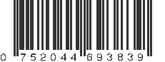 UPC 752044693839