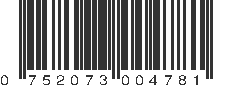 UPC 752073004781