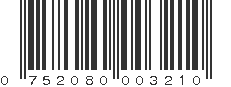 UPC 752080003210