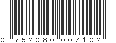 UPC 752080007102