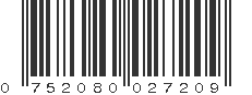 UPC 752080027209