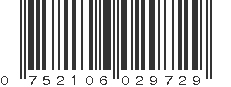 UPC 752106029729