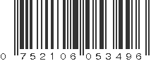 UPC 752106053496