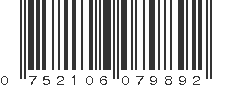 UPC 752106079892