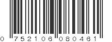 UPC 752106080461