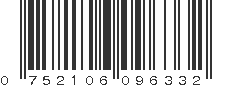 UPC 752106096332