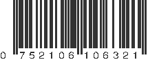 UPC 752106106321