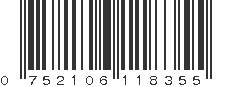 UPC 752106118355