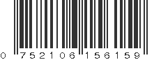 UPC 752106156159