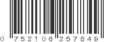 UPC 752106257849