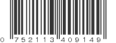 UPC 752113409149