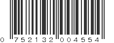 UPC 752132004554