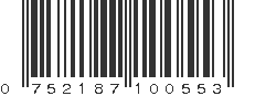 UPC 752187100553