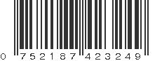 UPC 752187423249