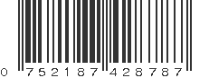 UPC 752187428787