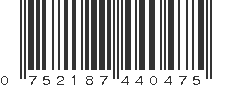 UPC 752187440475