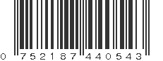 UPC 752187440543