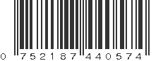 UPC 752187440574