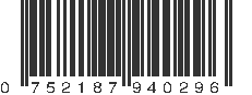 UPC 752187940296